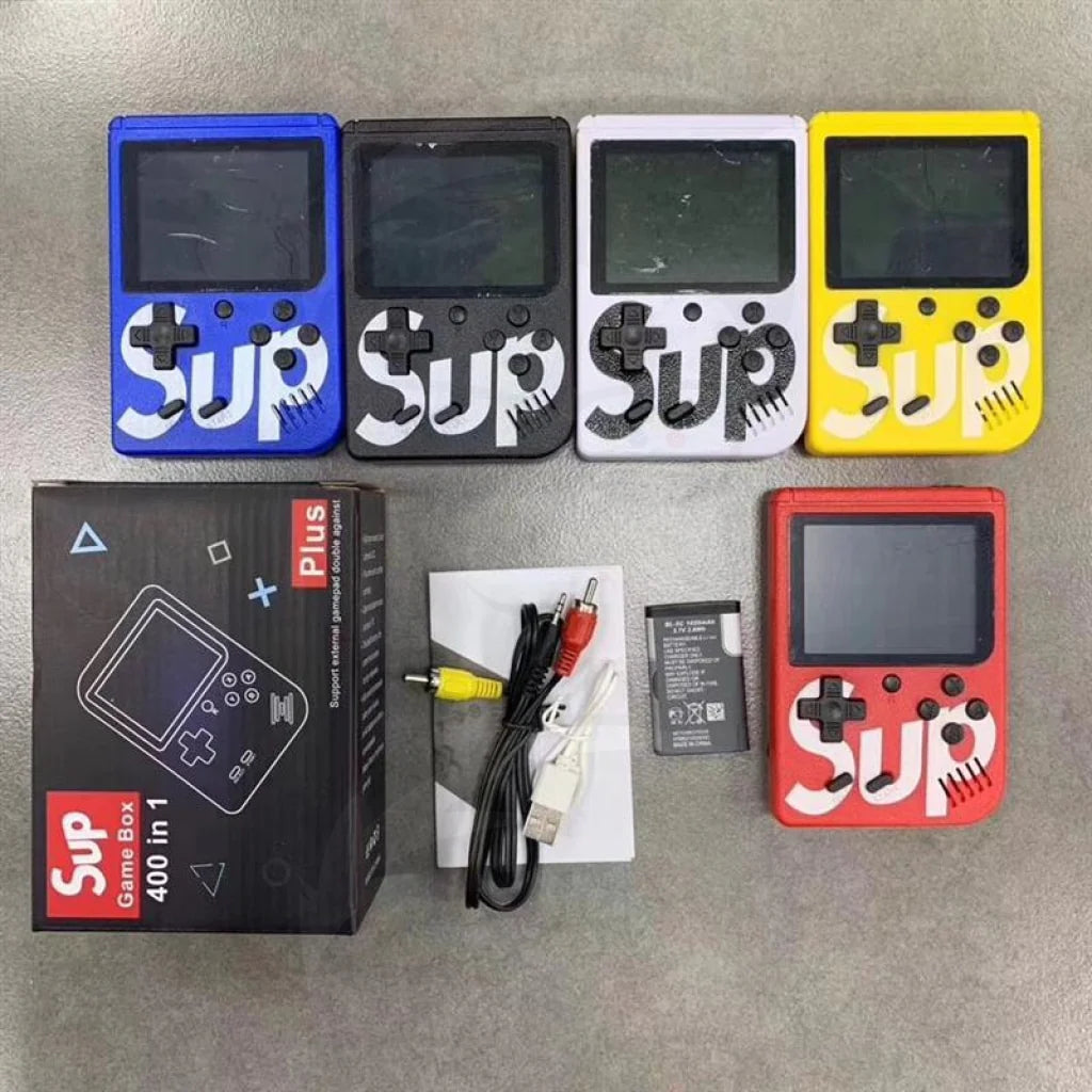 SUP Mini Game Console 8 bit 400 GAME – iGeek Megastore /ميني سيب بها اكثر من 400 لعبة